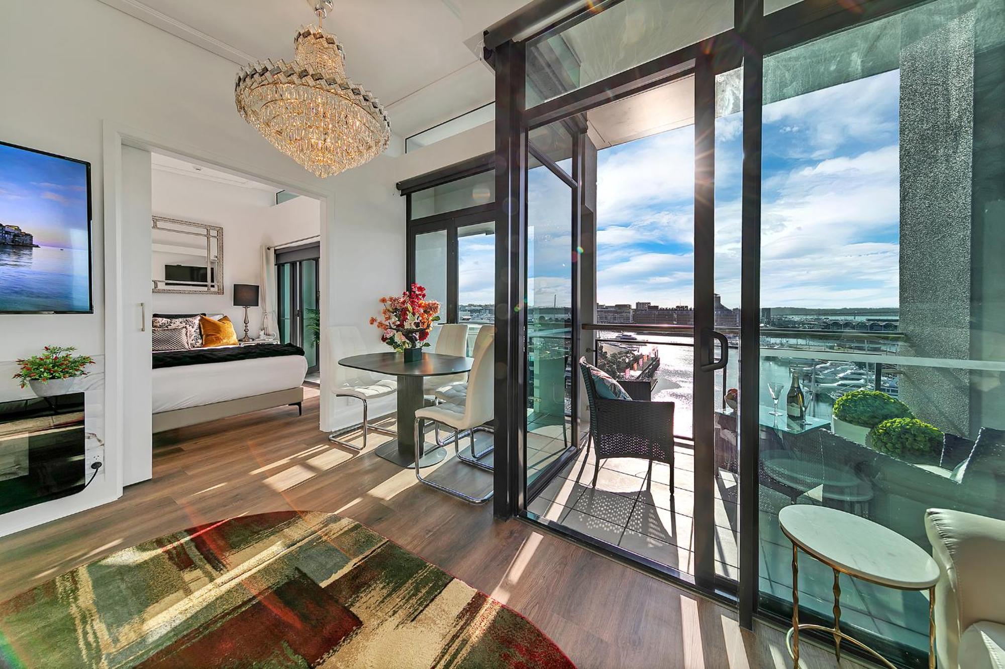 Апартаменты Penthouse Crown Окленд Экстерьер фото